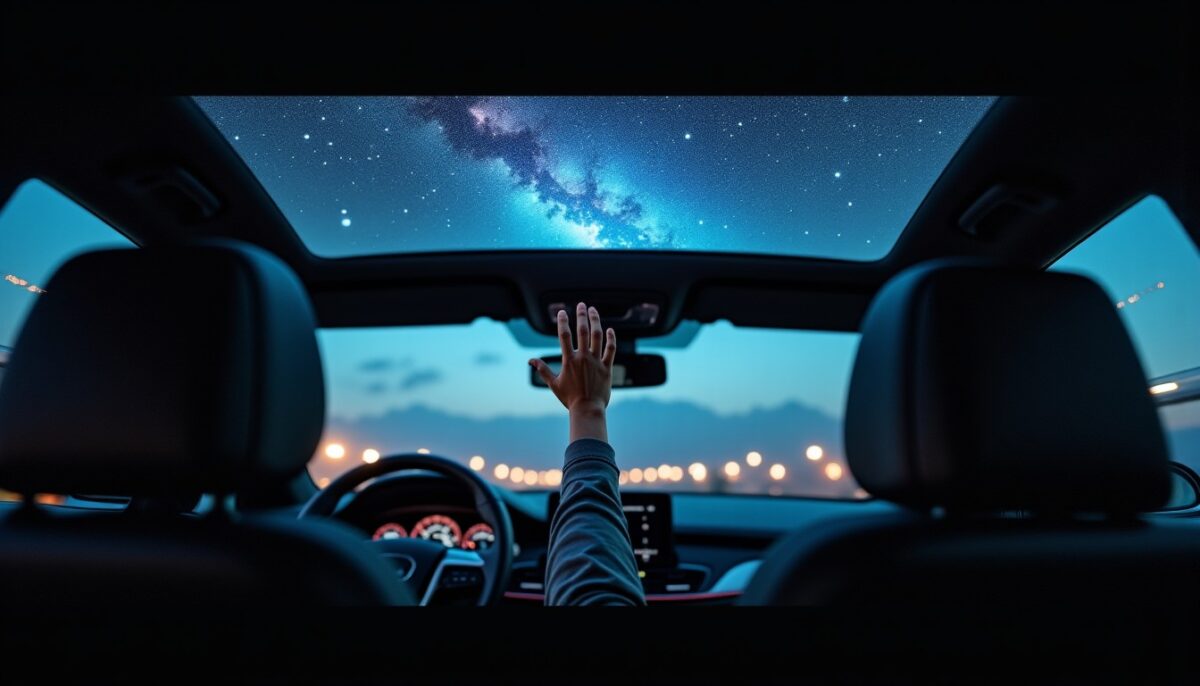 Le mystère du ciel étoilé à l'intérieur d'une voiture : qu'est-ce que c'est ?