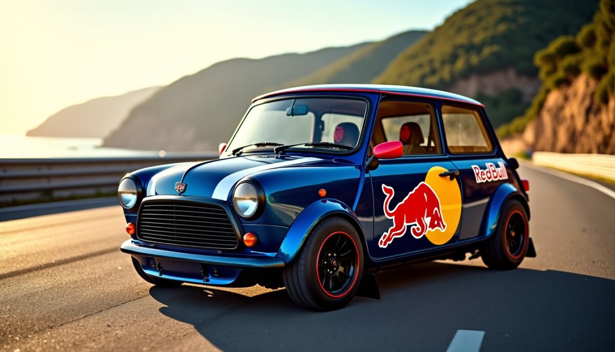 La saga de la Mini Cooper Red Bull : du circuit à l&rsquo;icône légendaire