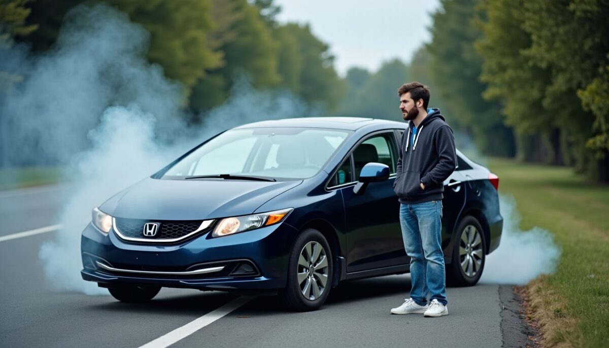 Voiture fumant en blanc et perte de puissance : causes possibles et solutions